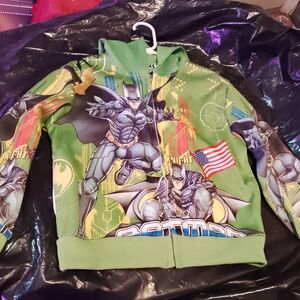 Batman Kids 5T Jacket - Green